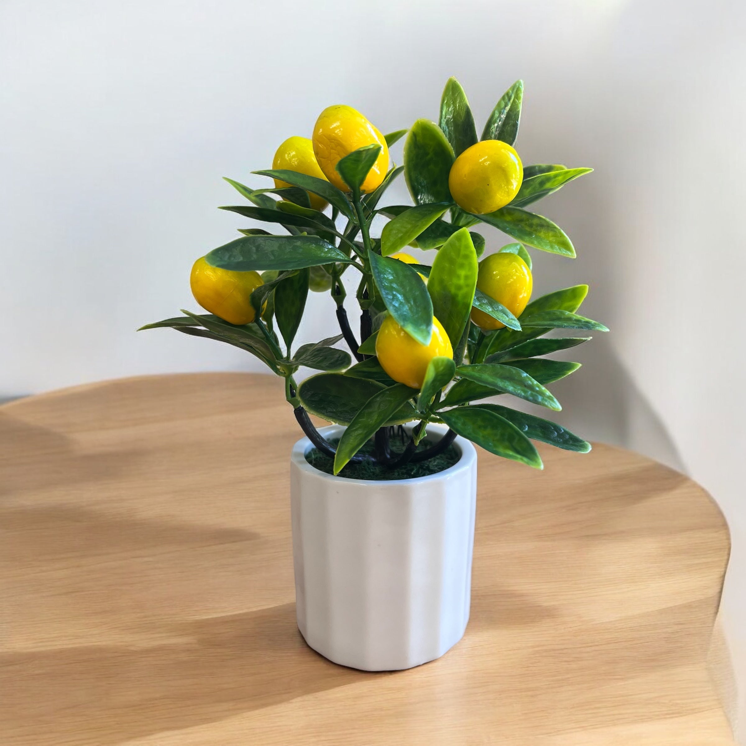 Gorgeous Artificial Lemon Bonsai