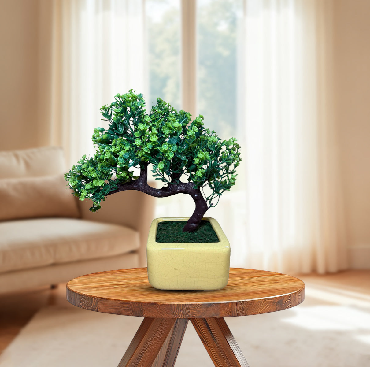 Gorgeous Bonsai with Very Attractive Pot(Good Gift)