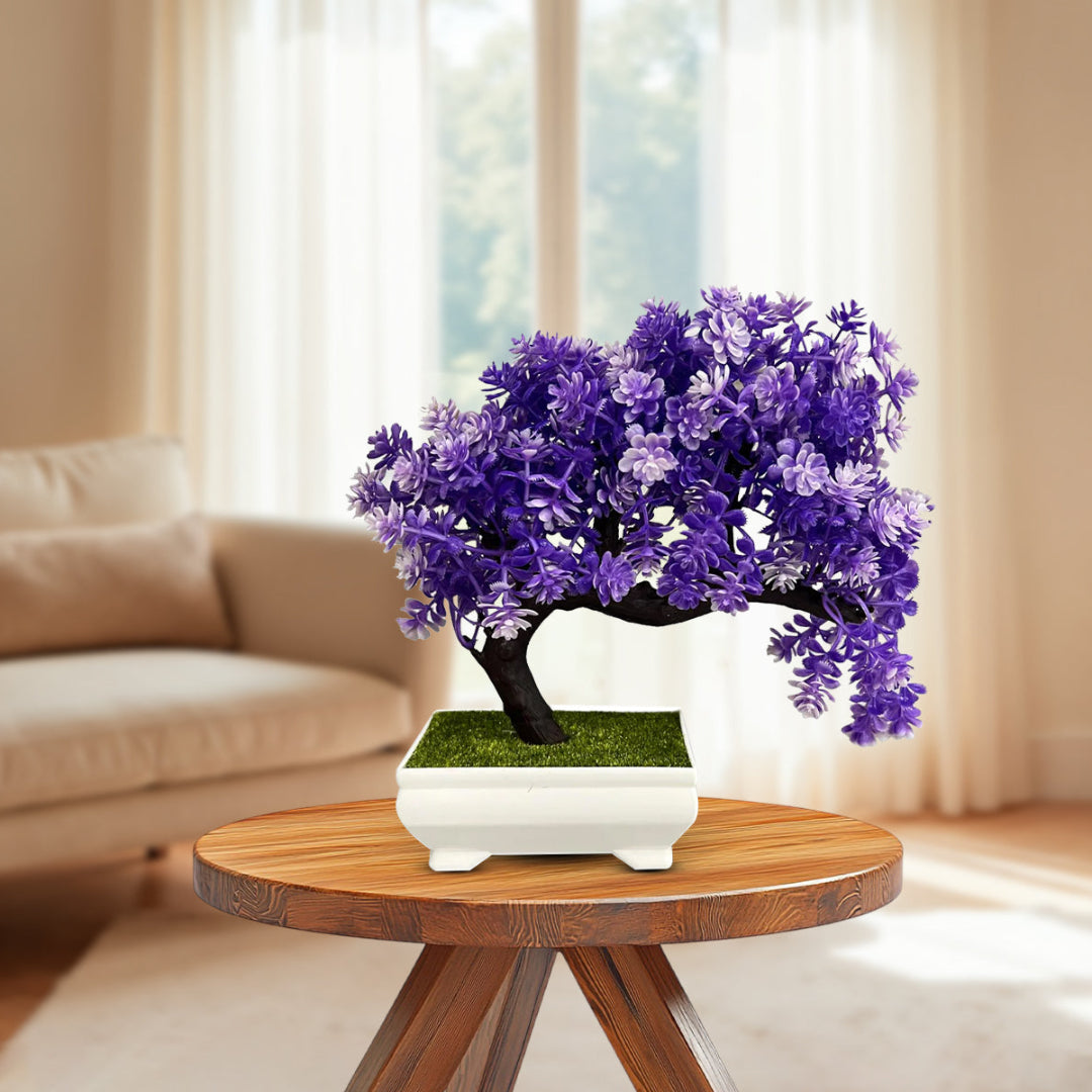 Artificial : Sideways Bonsai in Different Colored Leaves ~ The Perfect Gift