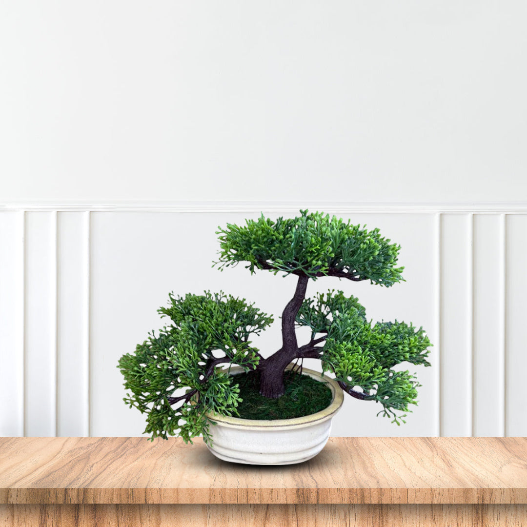 Artificial Bonsai in Ceramic Pot-Good Gift