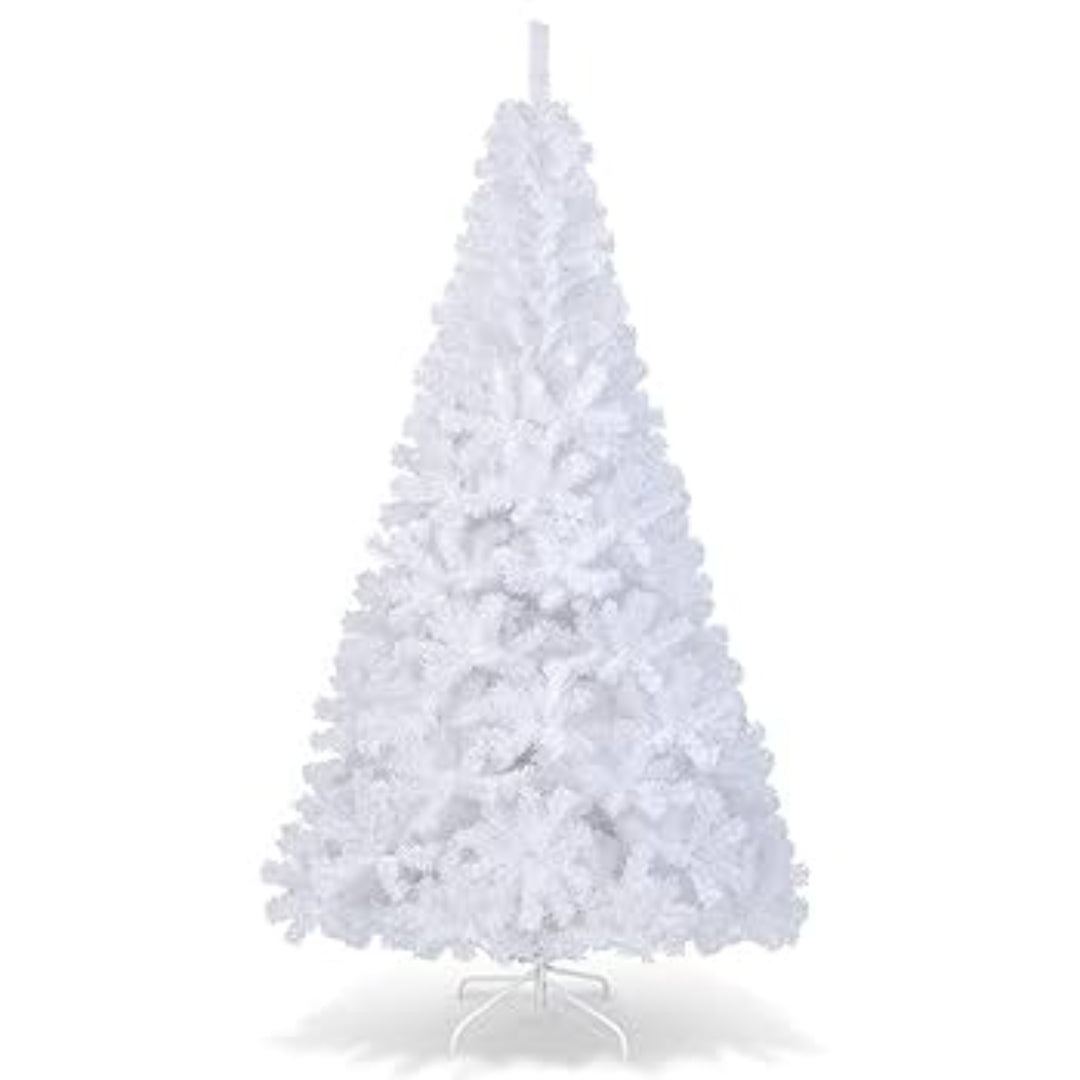 Artificial Tree : White Salem Pencil Tree with LED