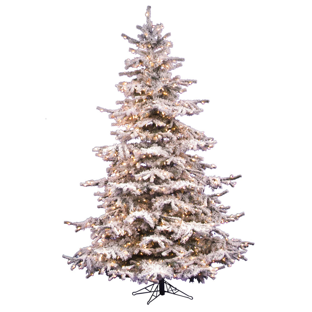 Artificial Tree : Flocked Sierra Tree