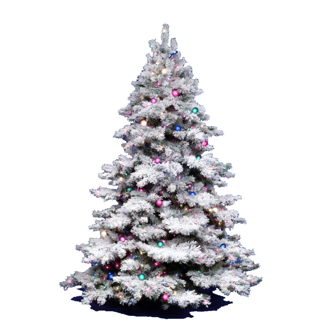 Artificial Tree : Flocked Alaskan Tree