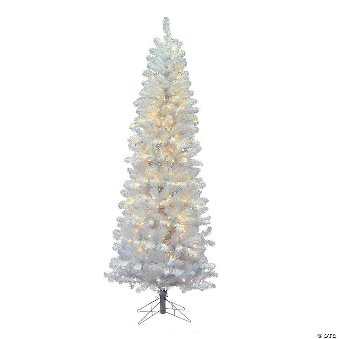 Artificial Tree : White Salem Pencil Pine Tree