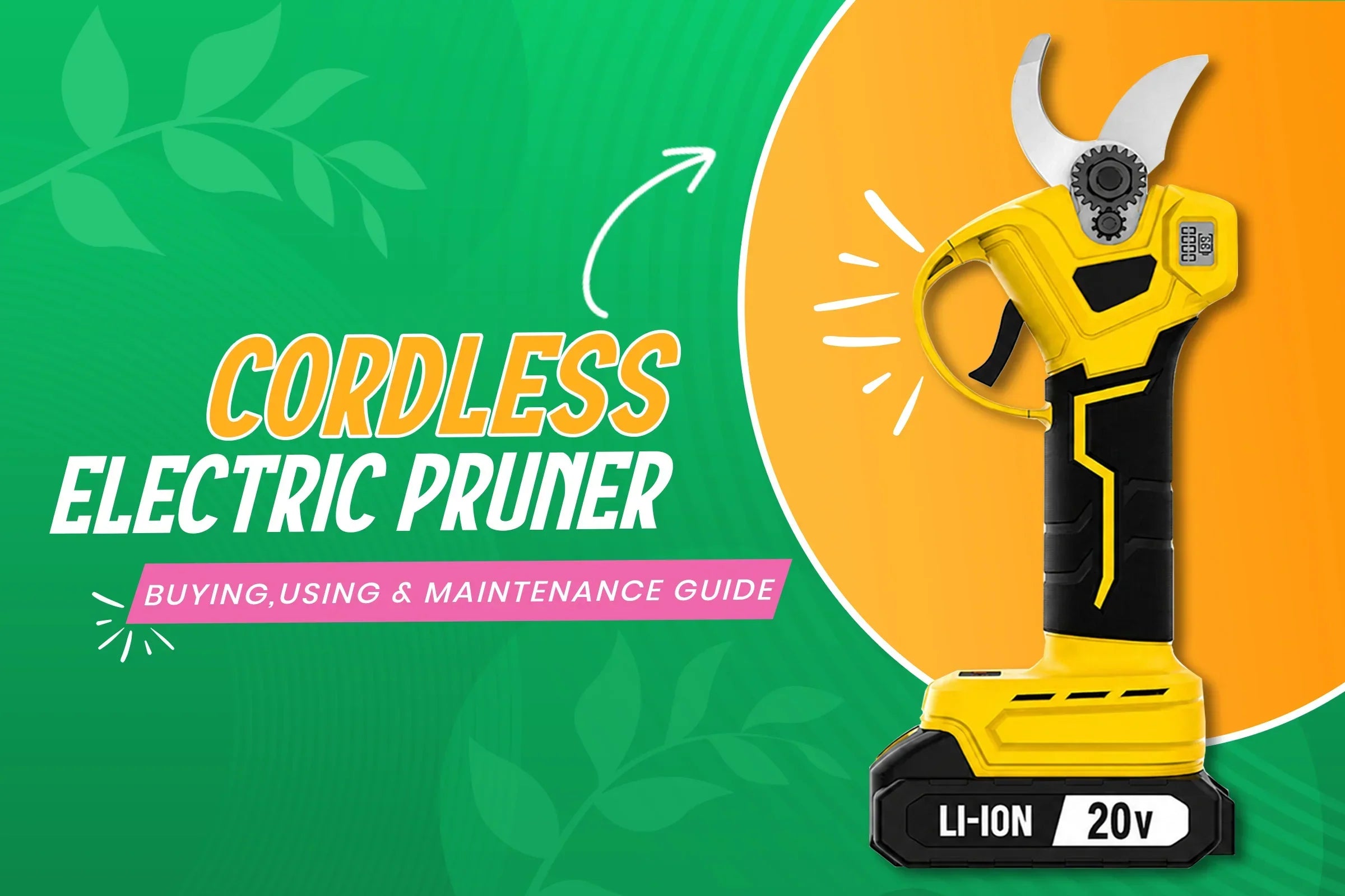 cordless electric pruner complete guide