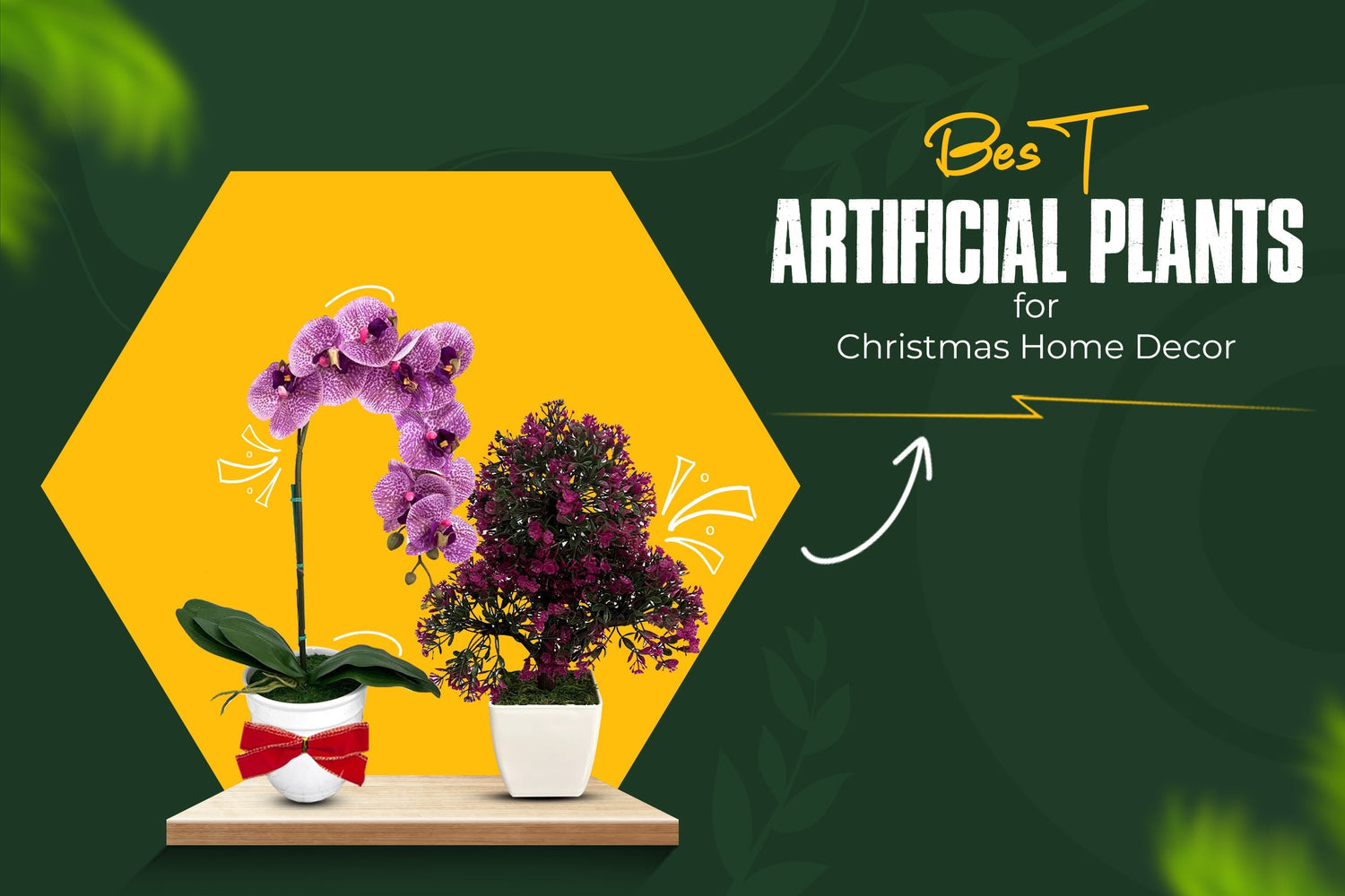 Best Artificial Plants for Christmas Home Decor (2025)