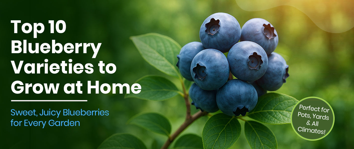 10 Popular Types of Blueberries You Can Grow at Home