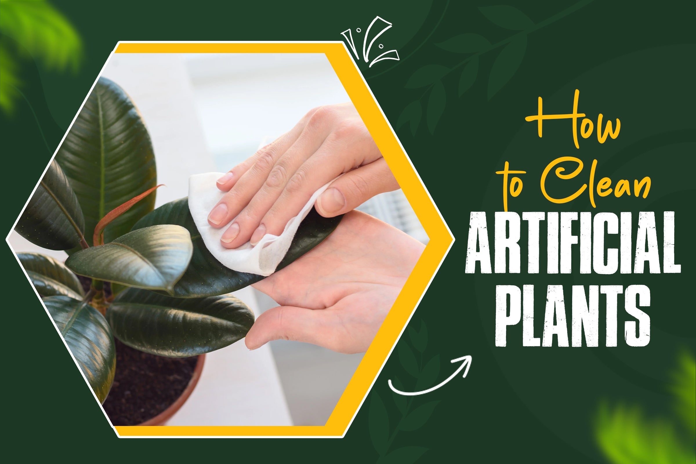 How to Clean Artificial Plants