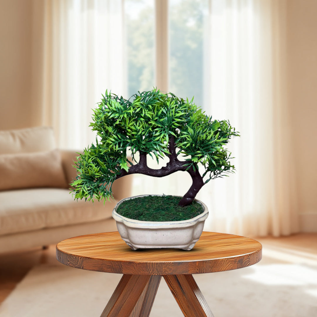 bonsai tree amazon Buy Artificial : Green Bonsai with Pot Plants & Trees Online