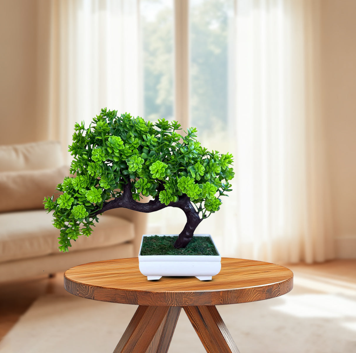 Gorgeous Bonsai in Attractive Pot w/your Choice of Color-Good Gift