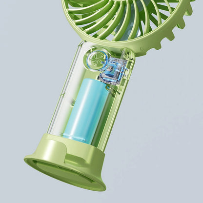 Handheld Fan with Phone Stand