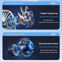 High-Speed Handheld Turbo Fan X30