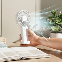 Handheld Fan with Phone Stand