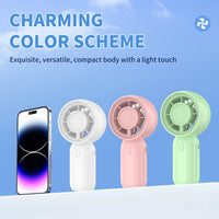 Compact 3-Speed Handheld Fan