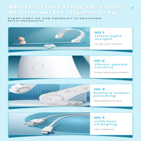 Hands-Free Rechargeable Neck Fan