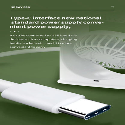 Desktop Misting Fan with 400ML Tank