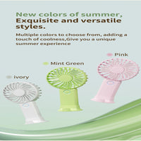 Handheld Fan with Phone Stand