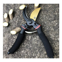 Garden Pruning Shears – Sharp Bypass Hand Pruner with Comfortable Grip (Black)