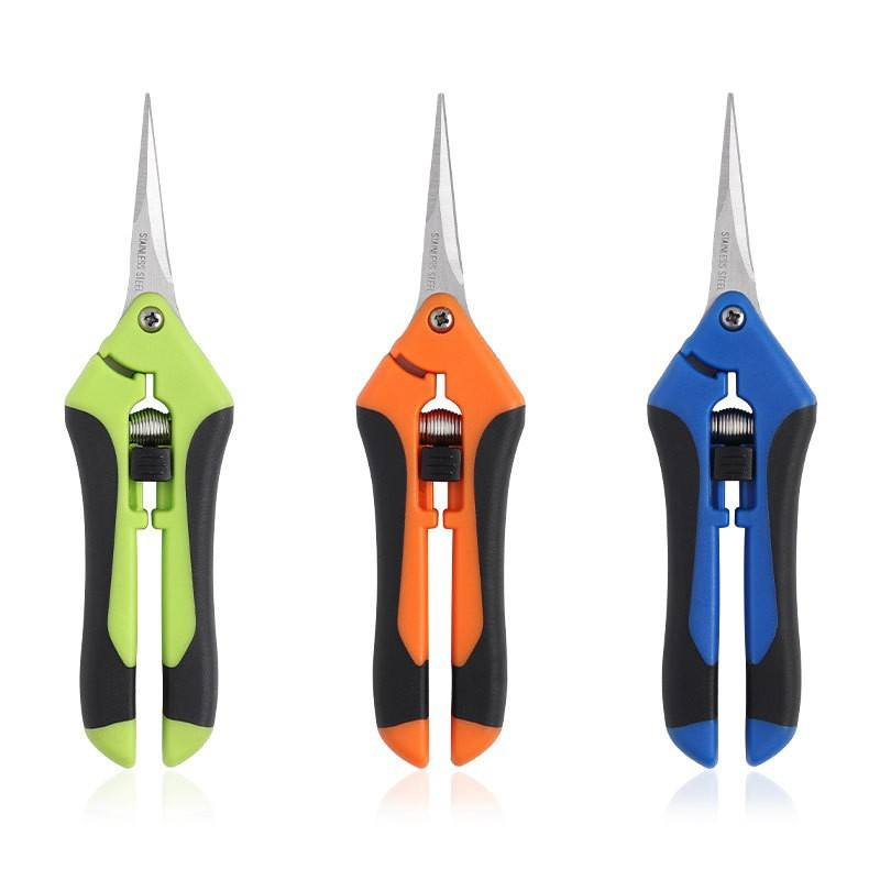 Pruning Scissors color:red opp bag packing without logo