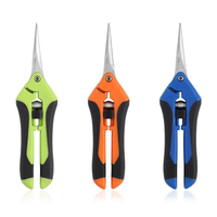 Pruning Scissors color:red opp bag packing without logo