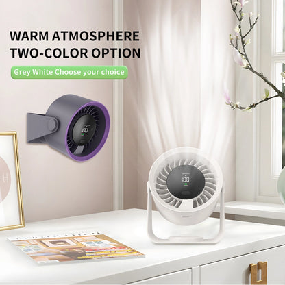 Rechargeable Desktop/Wall-Mounted Fan