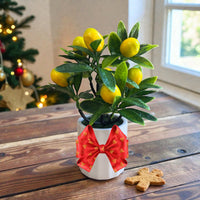 Gorgeous Artificial Lemon Bonsai