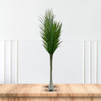 Artificial Stunning Leaves in Glass Vase -Good Gift