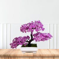 Artificial small bonsai tree indoor decorative plant