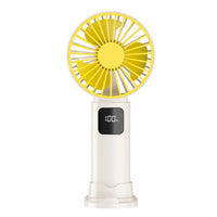 5-Speed Handheld Fan with Digital Display