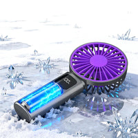 5-Speed Handheld Fan with Digital Display