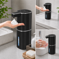 Luxury Touchless Automatic Foaming Soap Dispenser for Kitchens & Bathrooms | Rechargeable & Waterproof