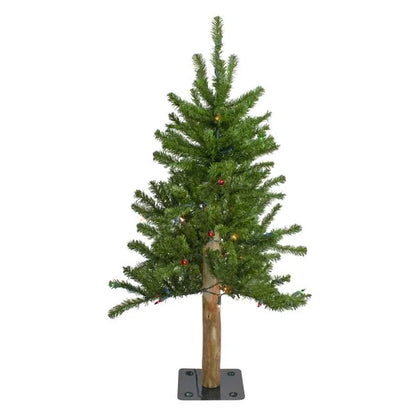 Artificial Tree: Gorgeous Natural Bark Alpine Tree Set