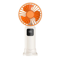 5-Speed Handheld Fan with Digital Display