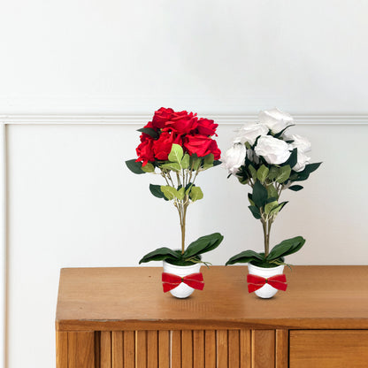 Picturesque Artificial Roses Stem in Color of Your Choice