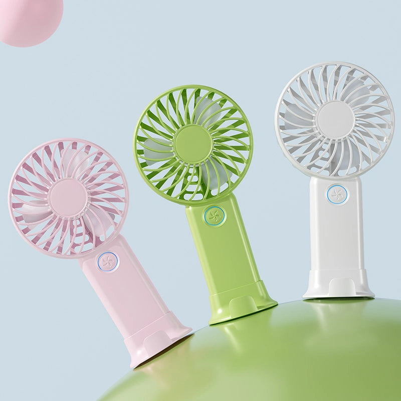Handheld Fan with Phone Stand
