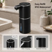 Luxury Touchless Automatic Foaming Soap Dispenser for Kitchens & Bathrooms | Rechargeable & Waterproof