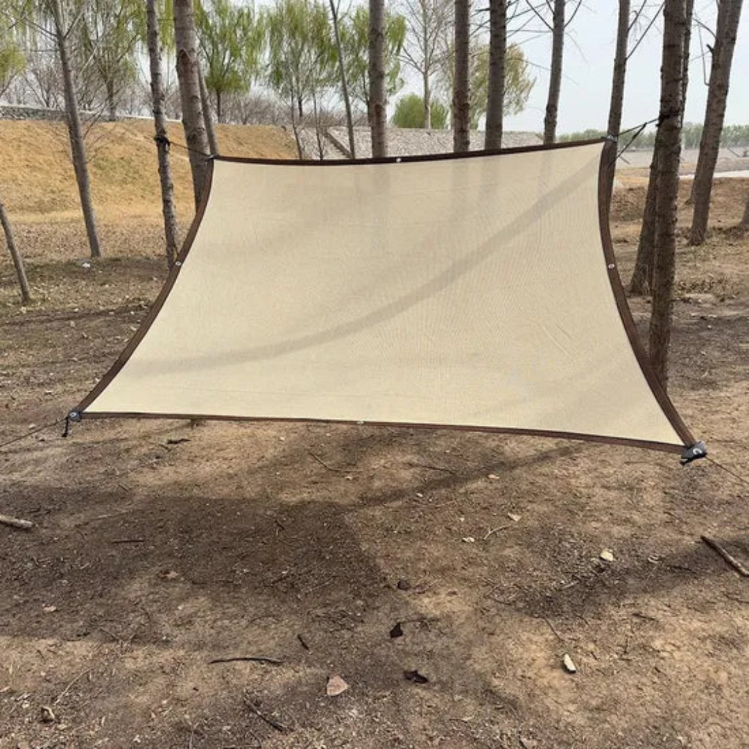 Sun Shade Canopy Tarp – Portable UPF 50+ UV Protection Outdoor Shelter | Lightweight Camping Tarp for Beach, Picnic, Hiking, Backyard &amp; Backpacking