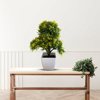 Artificial Green Bonsai -Good Gift