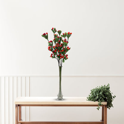 Gorgeous Holly with Red Berries -Artificial
