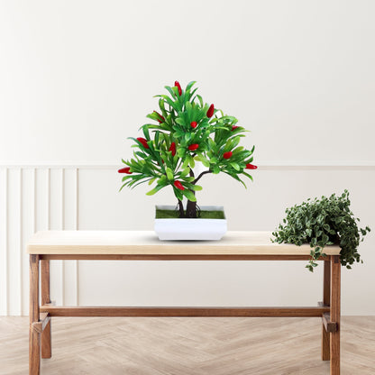 Gorgeous Artificial Mini Pepper Bonsai  ~ The Perfect Christmas Gift