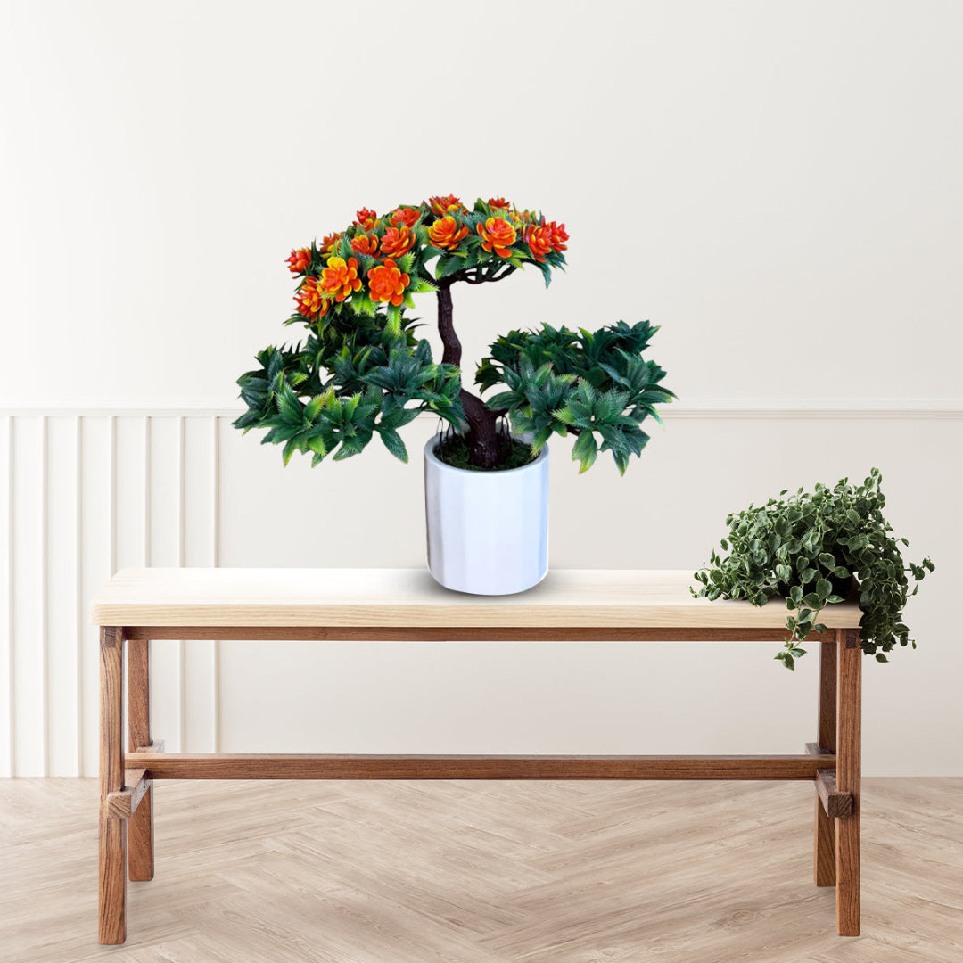 Artificial : Bonsai with Different Colored Flowers ~ The Perfect Gift
