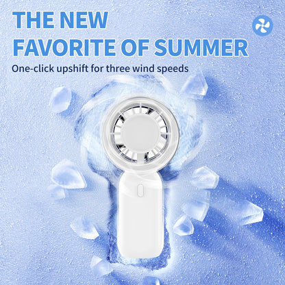 Compact 3-Speed Handheld Fan