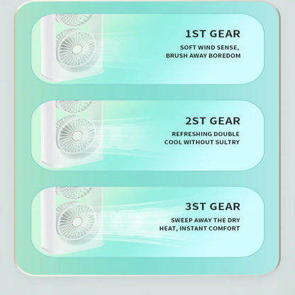 Desktop Misting Fan with 400ML Tank