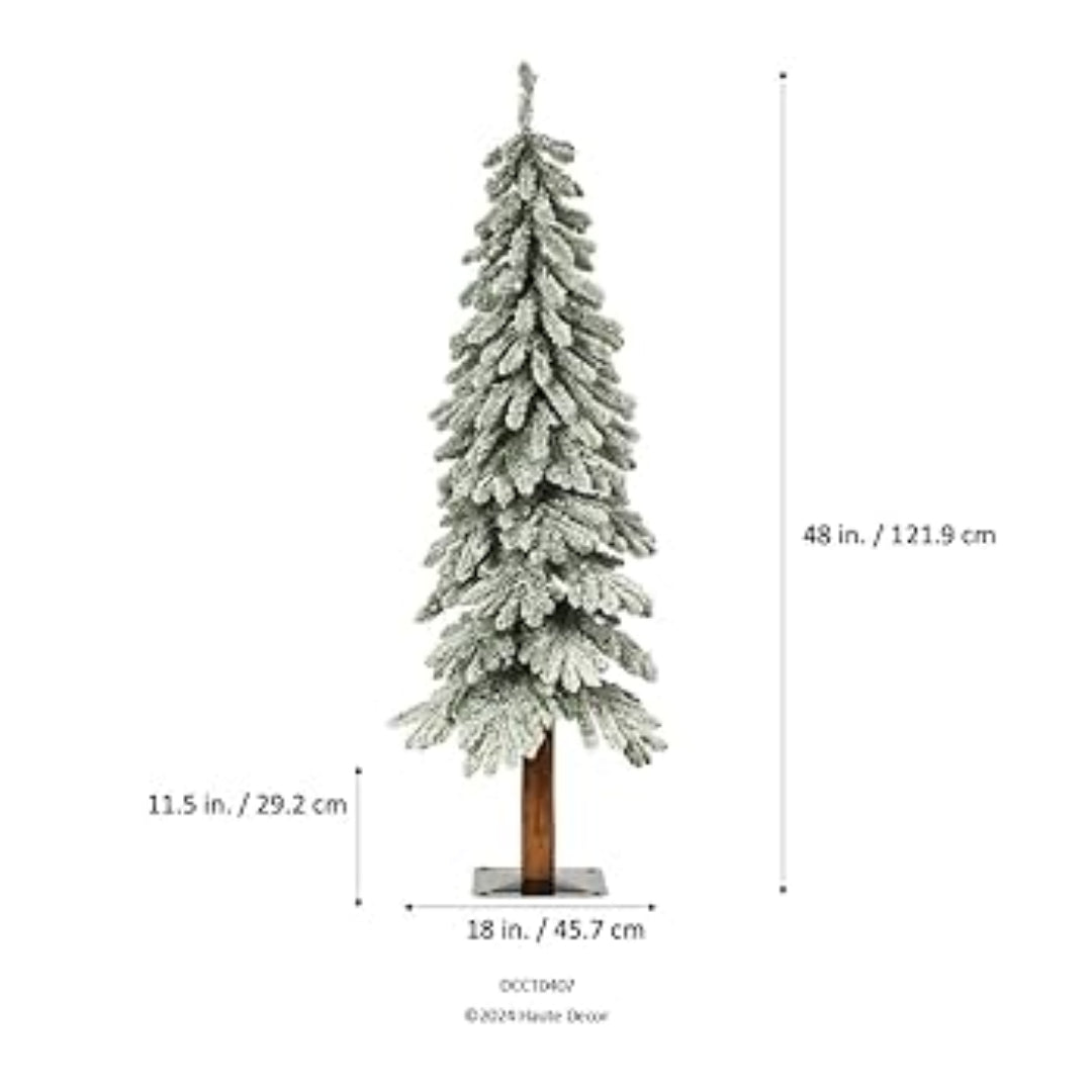 Artificial Tree: Natural Looking Triple Alpine Tree Set