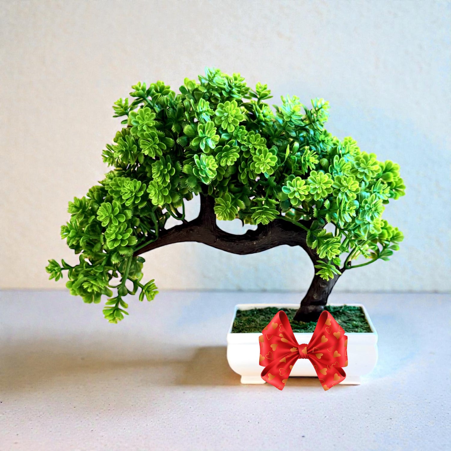 Elegant Artificial Bonsai Plant – Realistic Home Decor