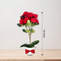 Picturesque Artificial Roses Stem in Color of Your Choice
