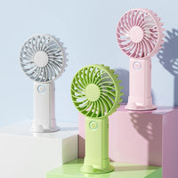 Handheld Fan with Phone Stand