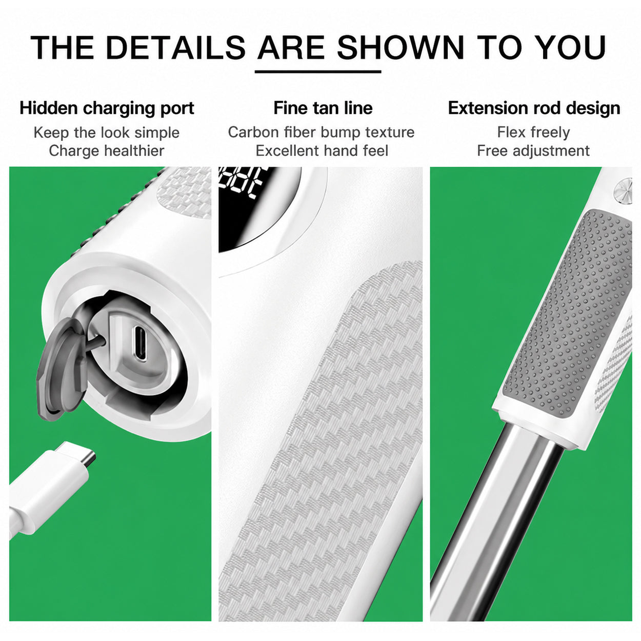 Electric Spin Scrubber with Extendable Handle &amp; 5 Brush Heads | Cordless USB-C Rechargeable Cleaning Brush