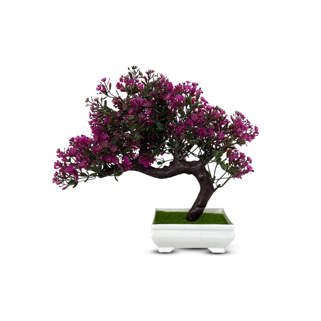 Sideways Bonsai (Artificial)-Good Gift