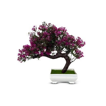 Sideways Bonsai (Artificial)-Good Gift